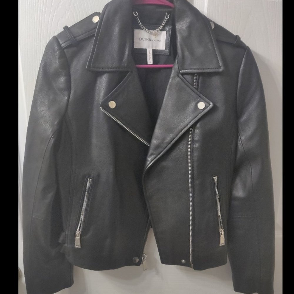 Faux Leather Jacket